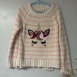 Girls 5T unicorn sweater